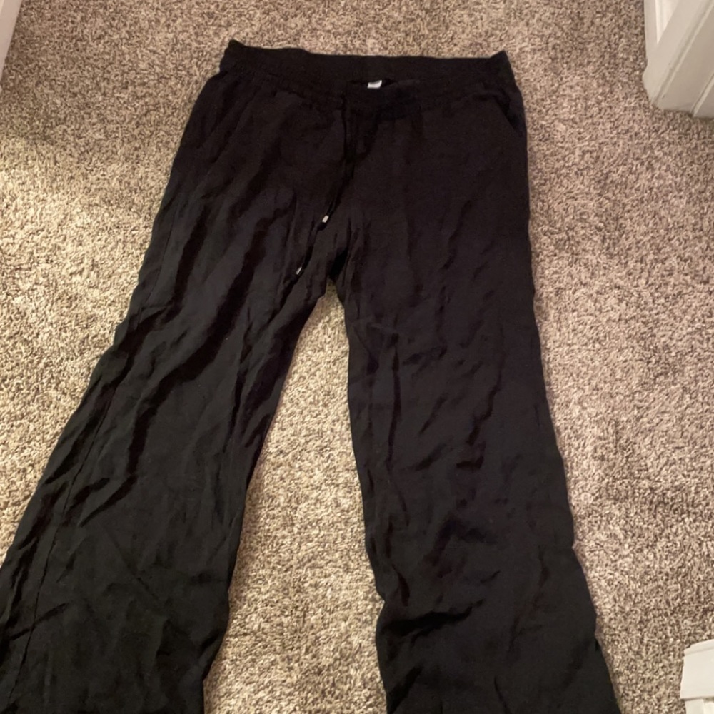 Black Linen Pants